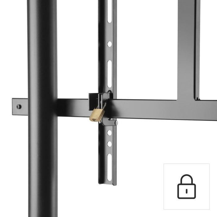 HAMA Metal TV stand, Trolley, 254 cm (100"), 220875