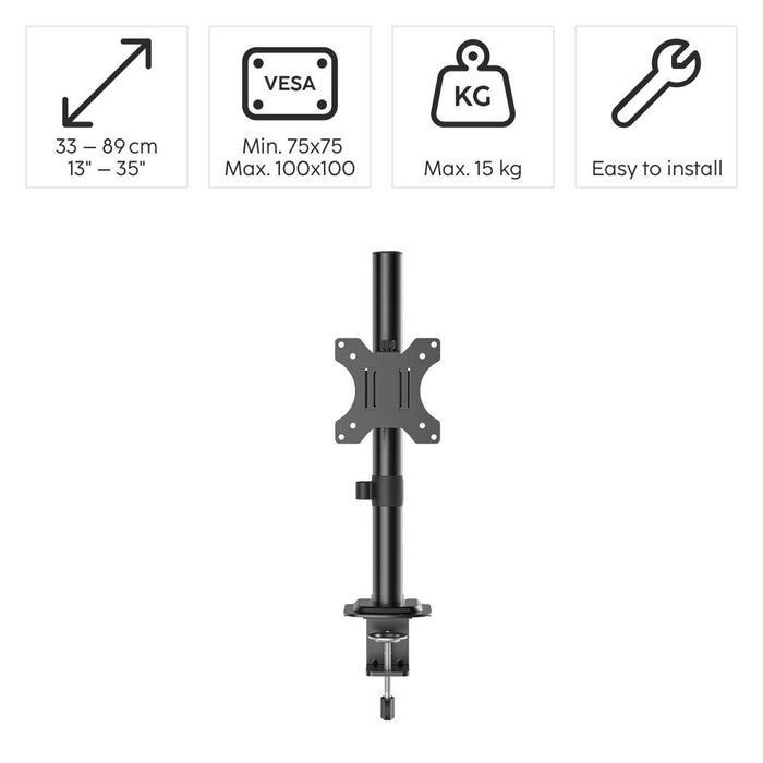 HAMA Desk monitor stand (13" - 35"), adjustable, up to 15kg