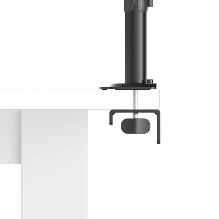 HAMA 2-Monitor Desk Stand, Adjustable, 13" - 35", 12 kg, Black
