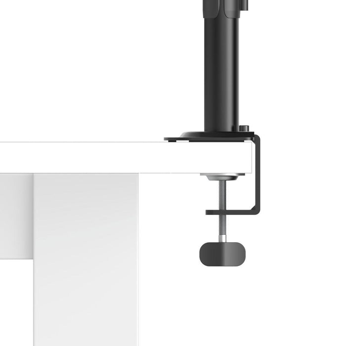HAMA 2-Monitor Desk Stand, Adjustable, 13" - 35", 12 kg, Black