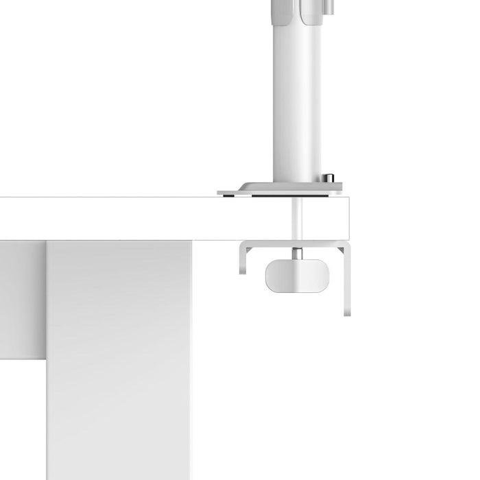 HAMA 2-Monitor Desk Stand, Adjustable, 13" - 35", 12 kg, White