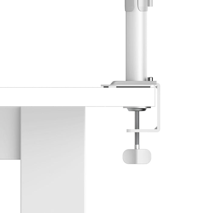 HAMA 2-Monitor Desk Stand, Adjustable, 13" - 35", 12 kg, White