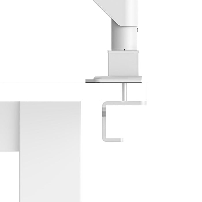 HAMA Desk monitor stand, 17"-35", adjustable, gas spring, white