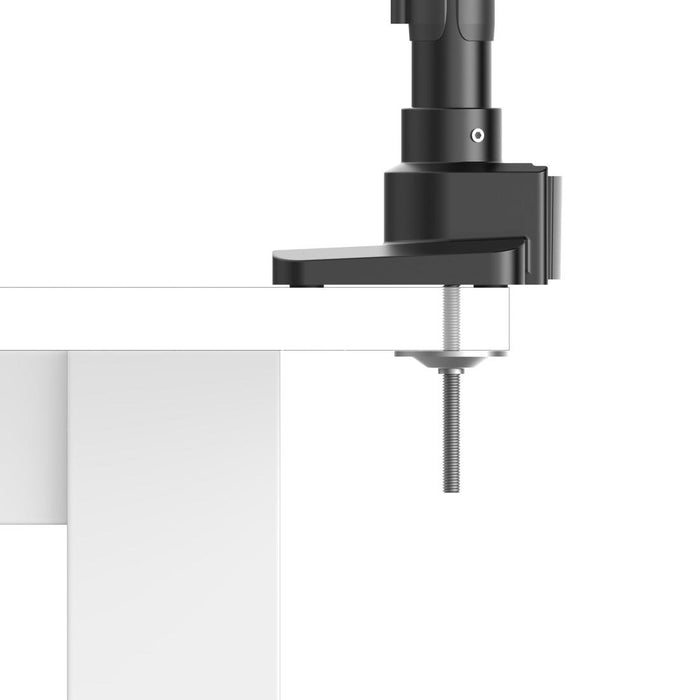 HAMA 3-Monitor Desk Stand, 17"-32", Gas Spring, Fully Mobile, Black