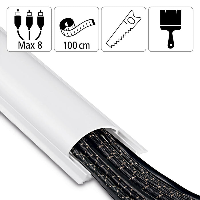 PVC channel for hiding a cable-100x7x2.1 cm, 220894