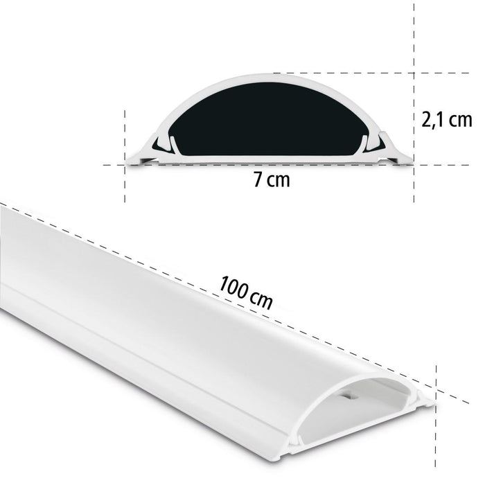 PVC channel for hiding a cable-100x7x2.1 cm, 220894