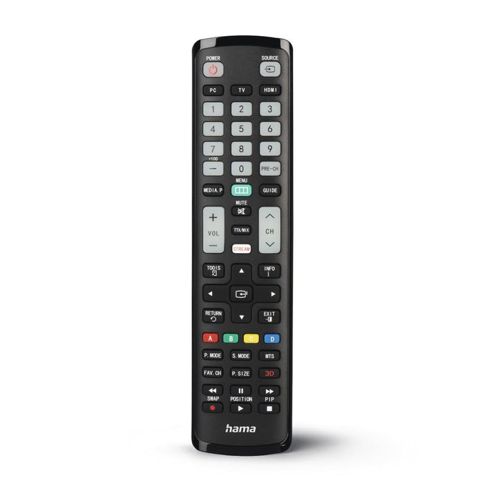 HAMA Universal remote for Samsung TV, IR, learnable, illuminated buttons