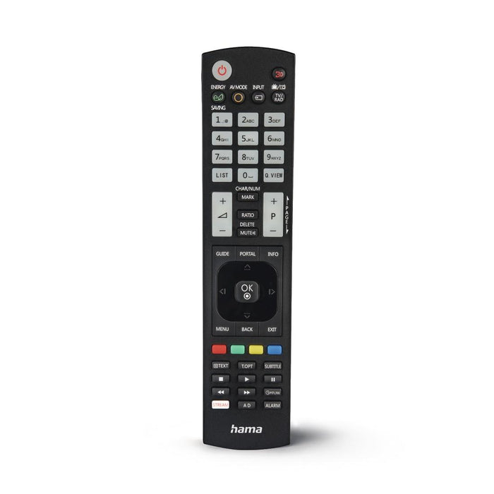 HAMA Universal remote for LG TV, Illuminated buttons, learnable