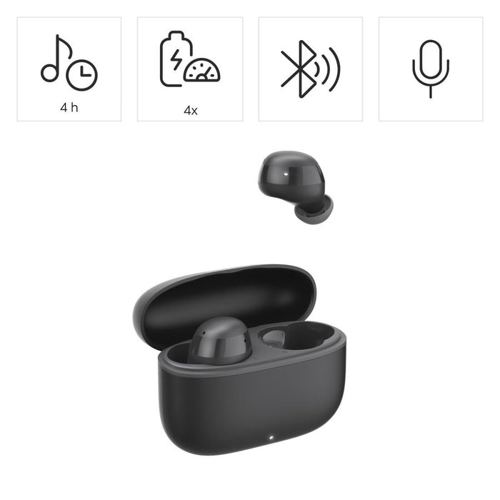 HAMA Bluetooth headphones "Freedom Buddy II", True Wireless, Black