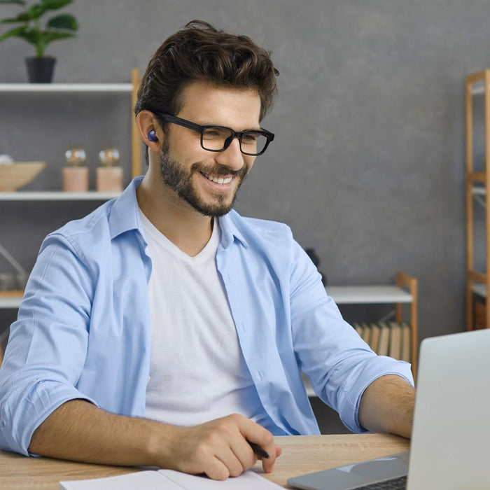 HAMA Bluetooth headphones "Freedom Buddy II", True Wireless, Purple