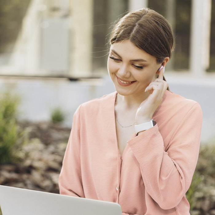 HAMA Bluetooth headphones "Freedom Buddy II", True Wireless, Pink