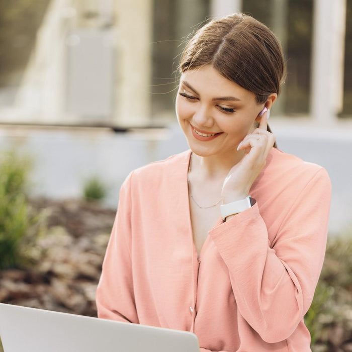 HAMA Bluetooth headphones "Freedom Buddy II", True Wireless, Pink