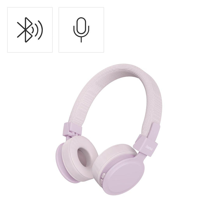 HAMA Headphones with microphone "Freedom Lit III" Bluetooth, On-Ear, pink