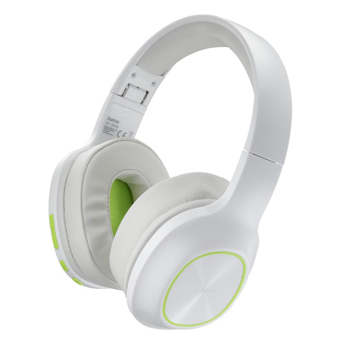 HAMA Bluetooth Headphones "Spirit Calypso III", Over-Ear, Bass Boost, Fold, white