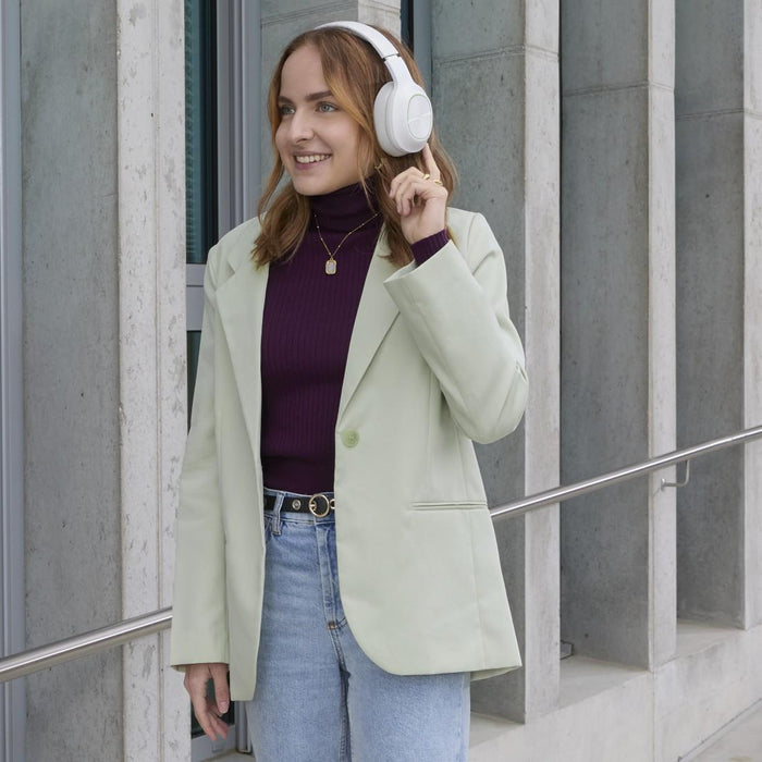 HAMA Bluetooth Headphones "Spirit Calypso III", Over-Ear, Bass Boost, Fold, white