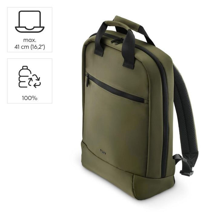 HAMA Laptop backpack "Ultra Lightweight", up to 41 cm (16.2"), green