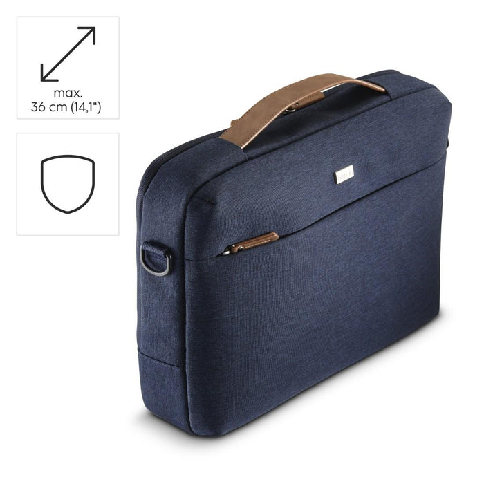 HAMA Laptop bag "Casual", from 34 to 36 cm (13.3" - 14.1"), Blue