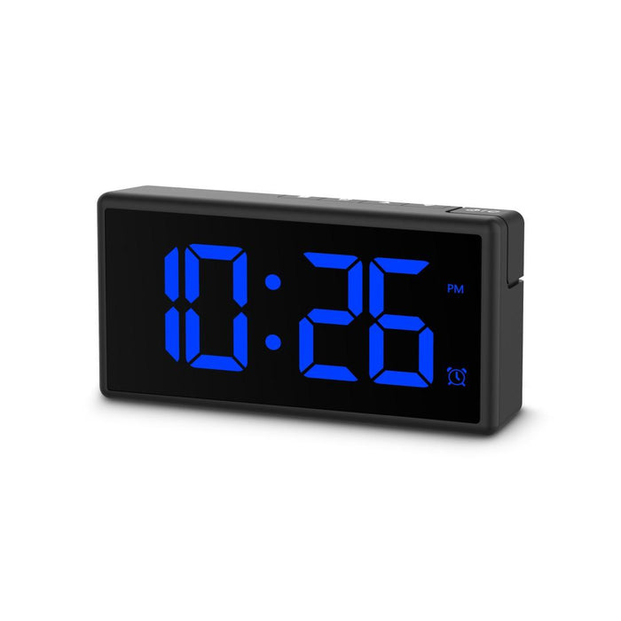 HAMA Digital clock "Ibiza", multi-color display, with USB charging function