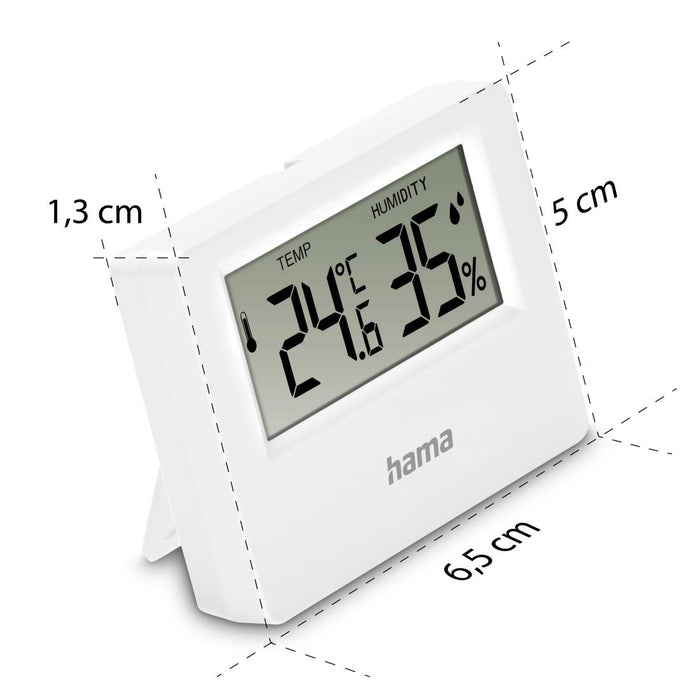 HAMA "Ebro" Digital thermometer/hygrometer, white