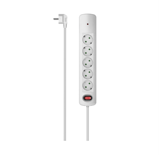 Power strip, 5-socket, HAMA-223054