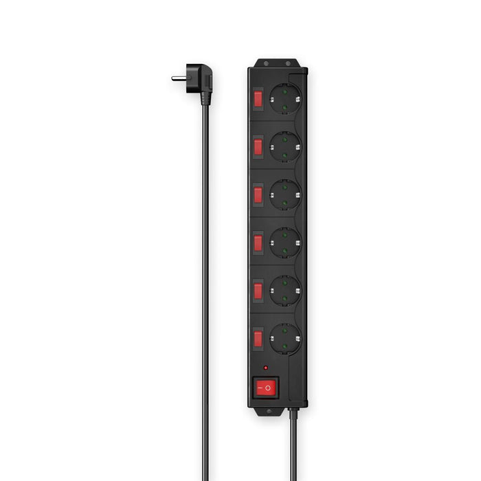 HAMA Power strip 6 sockets, 1.4m, 223160