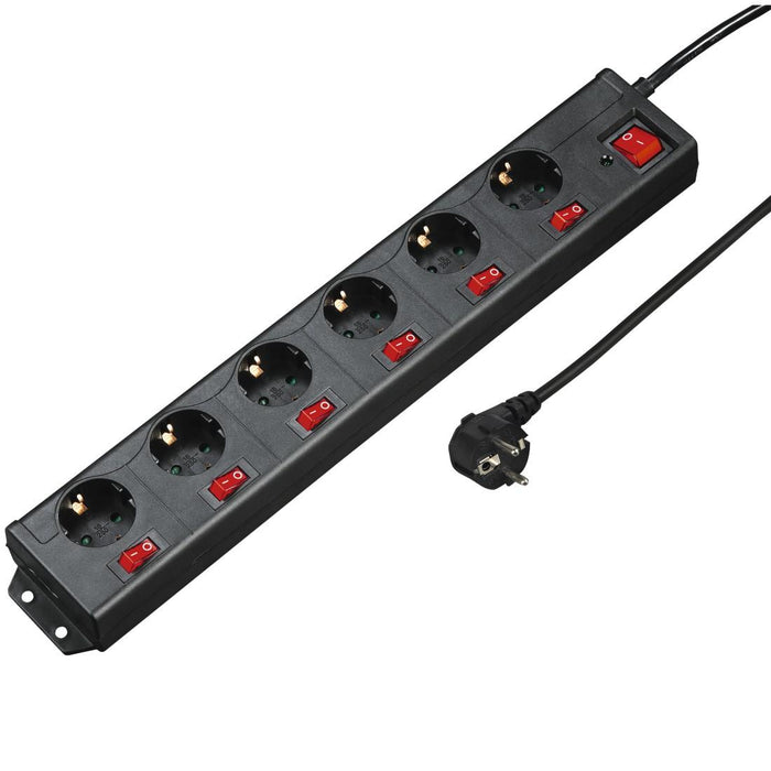 HAMA Power strip 6 sockets, 1.4m, 223160