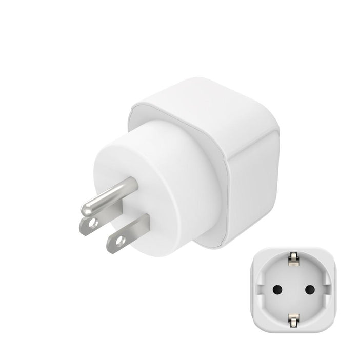 Hama Travel Adapter, Type-B, 3-Pin, EU-USA 223438