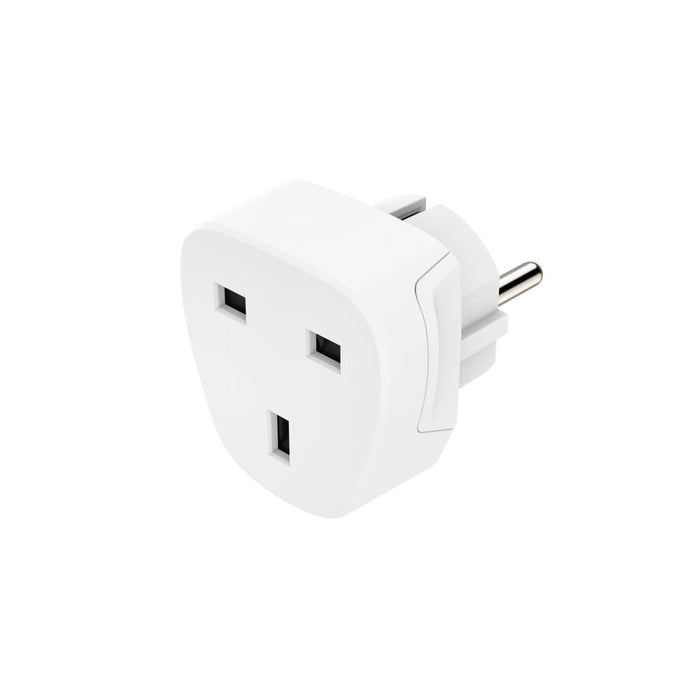 Travel Adapter Type G, 3-Pin, for UK devices, 223459