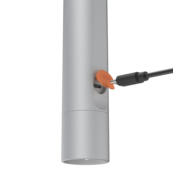 HAMA LED Flashlight FL350-C, rechargeable, aluminum, 4 modes + SOS