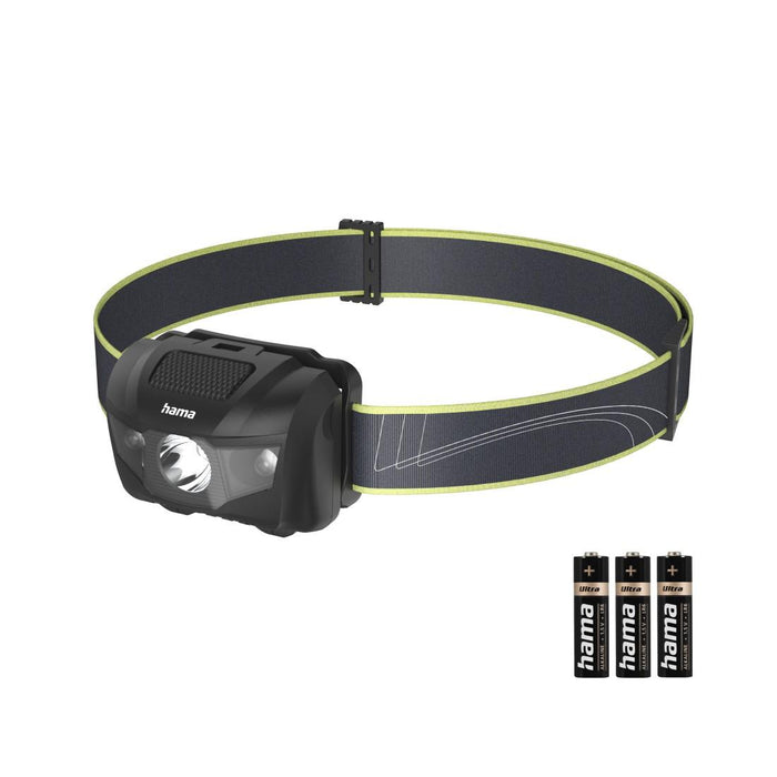 HAMA Headlamp HL200" LED, batteries, sports, 4 modes