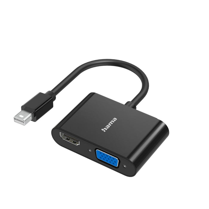 HAMA Video adapter 2 in 1, Mini Displayport - VGA & HDMI, Ultra-HD 4K