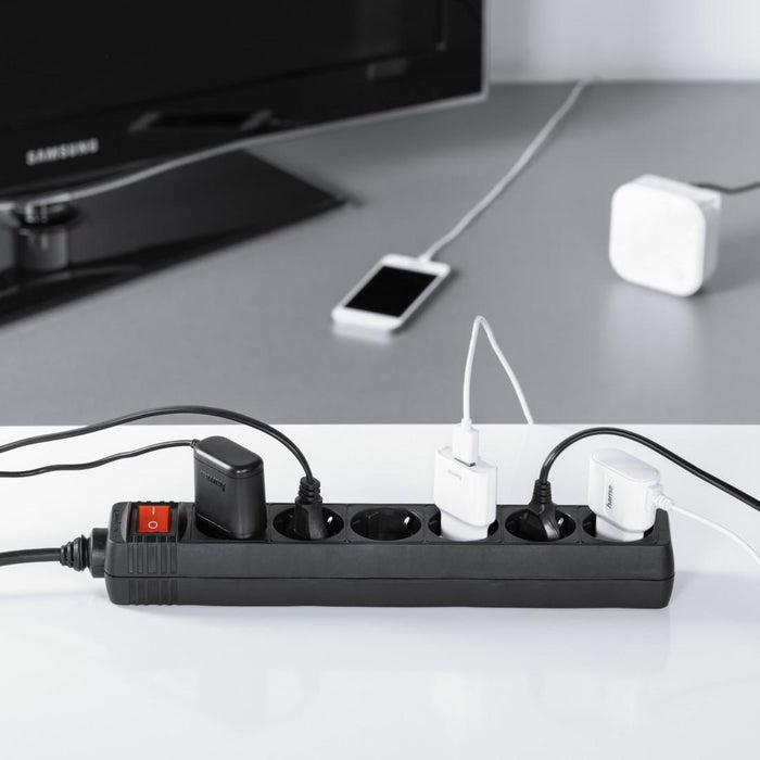 HAMA power strip, 6 sockets, 30394