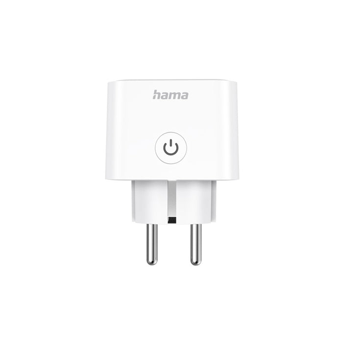 HAMA Smart mini WiFi socket 3680W, 16A with app for measuring energy consumption