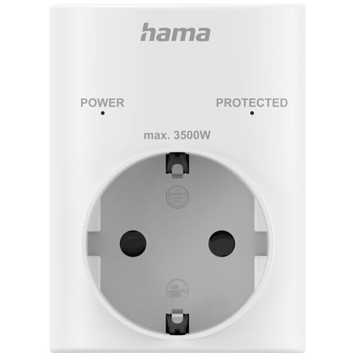 ELECTRICAL SHOCK PROTECTOR HAMA WHITE