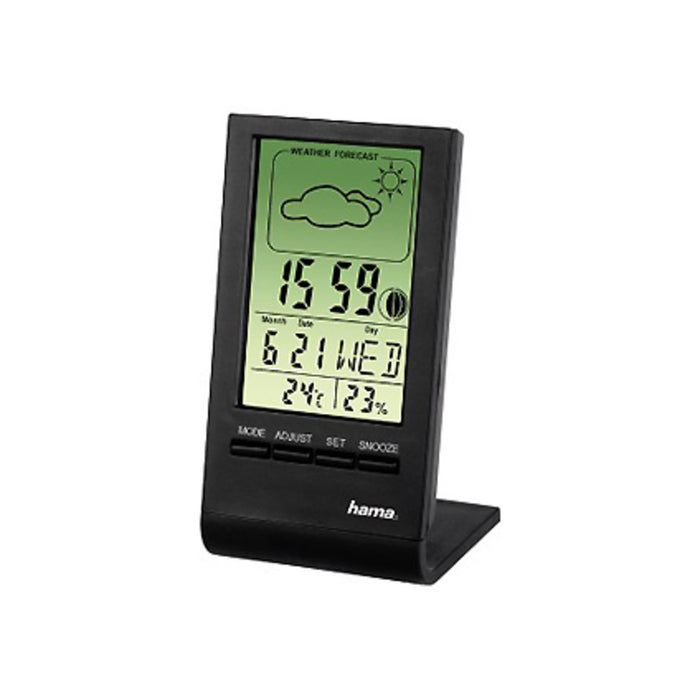 WEATHER STATION THERMOMETER+CLOCK HAMA 75297