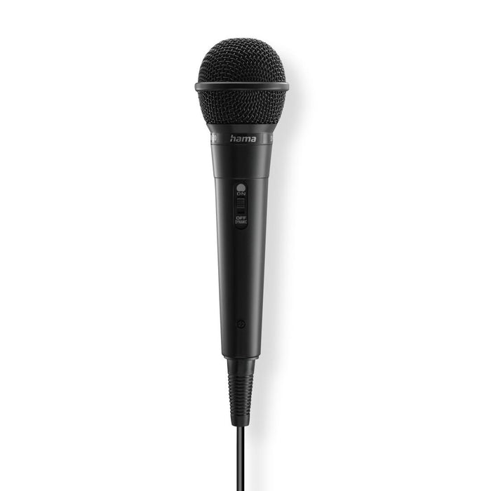 HAMA Dynamic microphone "Party", cable jack 2.5 m, adapter, on/off