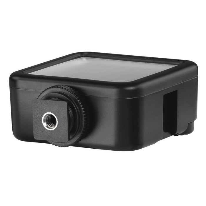 LED lamp Hama 49 BD, for additional lighting of recordings with camera and smartphone, Black