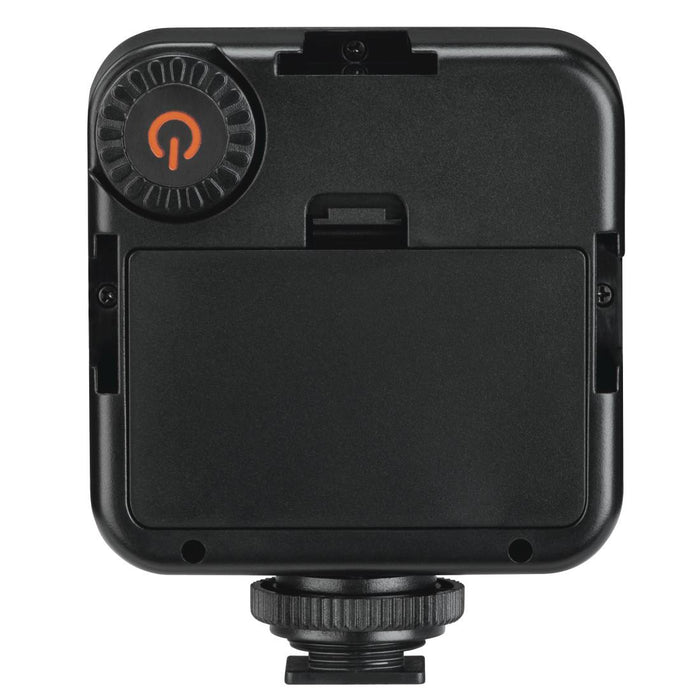 LED lamp Hama 49 BD, for additional lighting of recordings with camera and smartphone, Black