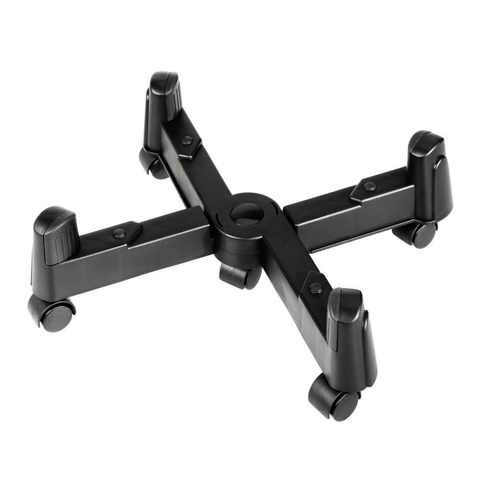 Computer stand on wheels, HAMA X Black