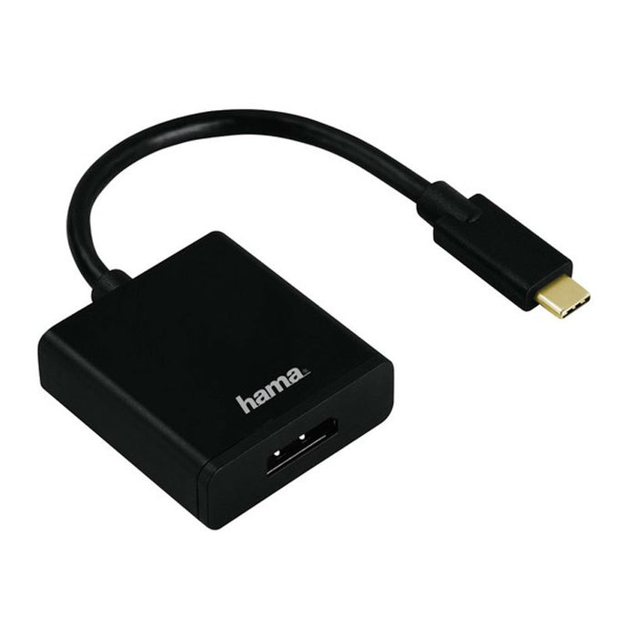 USB-C HAMA source to DisplayPort receiver cable adapter USB-C->DISP.PORT 135725/200314 only works in this direction