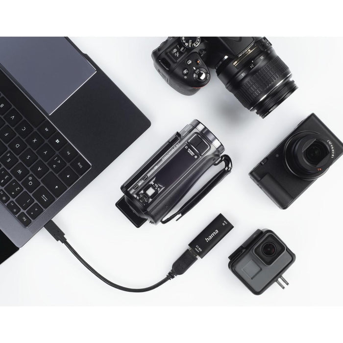 Video Recording stick HAMA 74257, HDMI female - USB male, 4K, Black