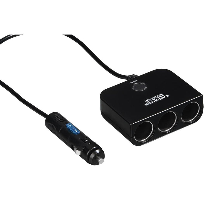 Hama 93839 1:3 car cigarette lighter adapter