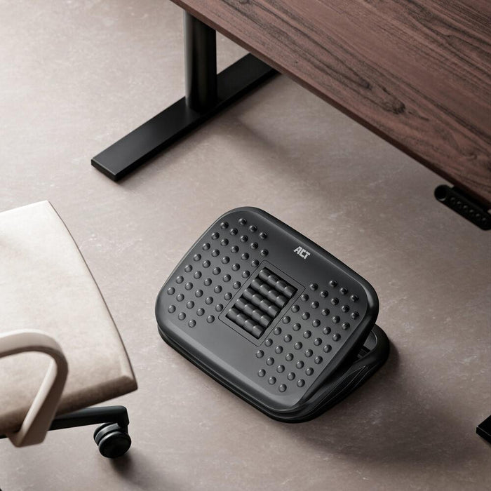 ACT Ergonomic Adjustable Footrest with Massage Rollers