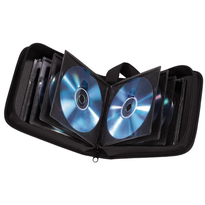 Binder for 32 CD/DVD/Blu-ray HAMA, Black