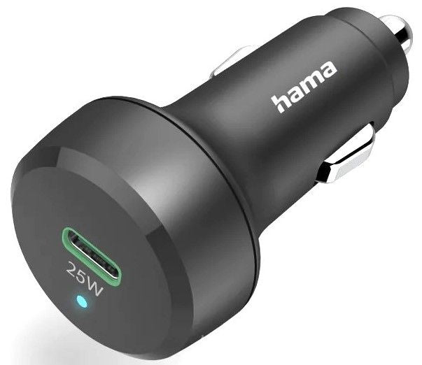 Car charger, USB-C, Qualcomm, 25W, HAMA-201638