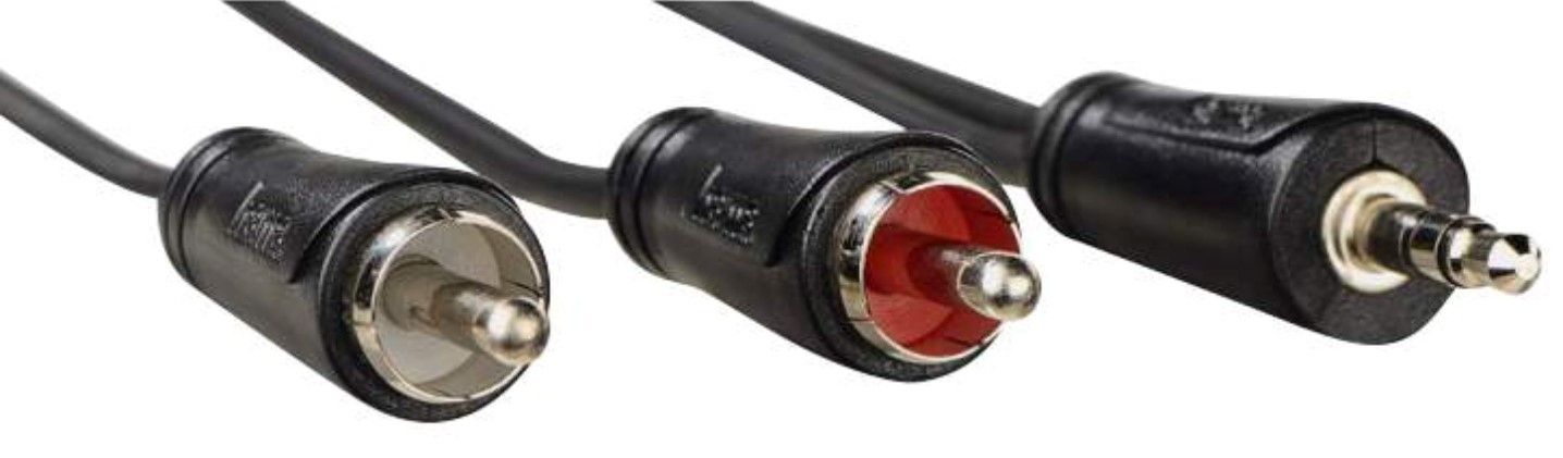 Audio cable 3.5 mm jack, 5.0 m, HAMA-205112