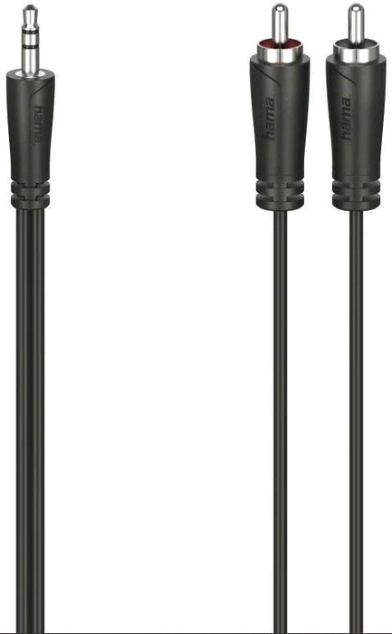 Audio cable 3.5 mm jack, 5.0 m, HAMA-205112