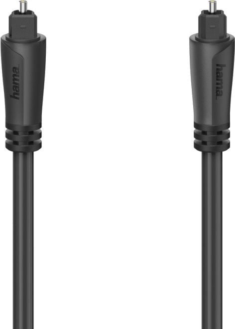 Audio optical cable Hama ODT plug (Toslink), 1.5 m, Black
