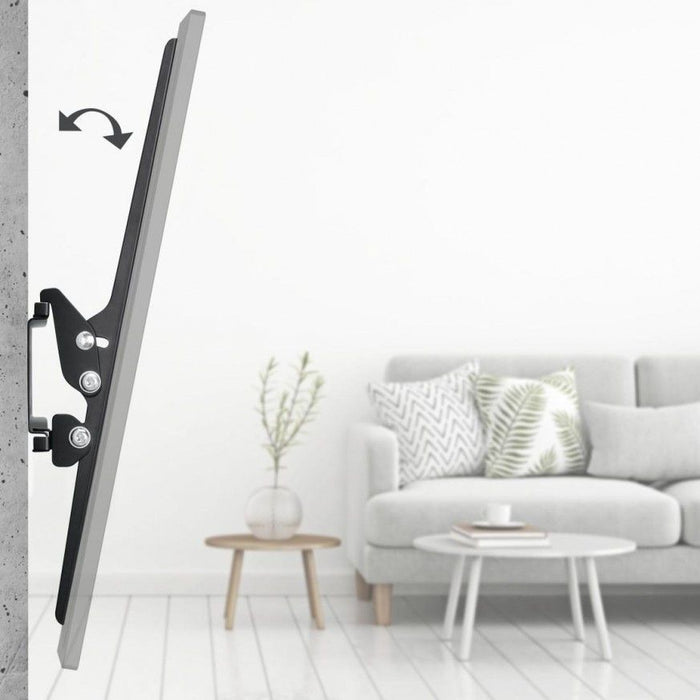 Wall mount for TV, FIX, black, 600x400, 190 cm (75"), 220814