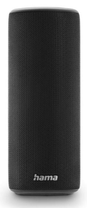 Bluetooth speaker HAMA Pipe 3.0, Black, 188202